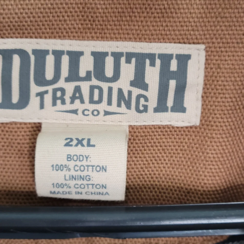 Duluth Trading co. Men’s Fire Hose Flannel-Lined Jacket 2XL - Picture 4 of 14